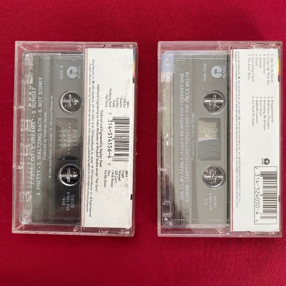 90s I The Cranberries I 2 Cassette Tapes - Picture 3 of 14